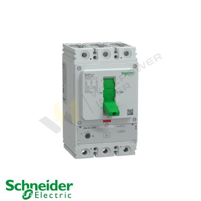 Schneider / เซอร์กิตเบรกเกอร์ GoPact MCCB ชนิด 3 โพล ขนาดเฟรม 400A  50kA Schneider / เซอร์กิตเบรกเกอร์ GoPact MCCB ชนิด 3 โพล ขนาดเฟรม 400A  50kA