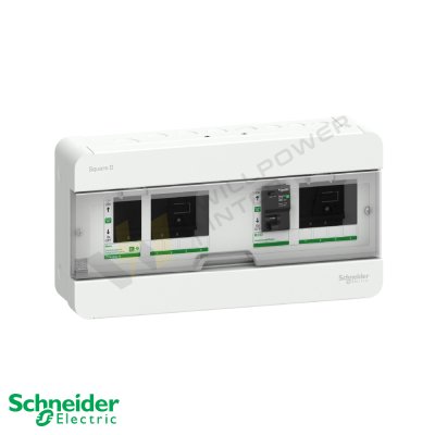 Schneider / Square D  ตู้คอนซูมเมอร์ 4+4 / 8+4 / 8+8 ช่อง - Classic+ Split Bus แถมกันดูด 40A 30mA Schneider / Square D  ตู้คอนซูมเมอร์ 4+4 / 8+4 / 8+8 ช่อง - Classic+ Split Bus แถมกันดูด 40A 30mA
