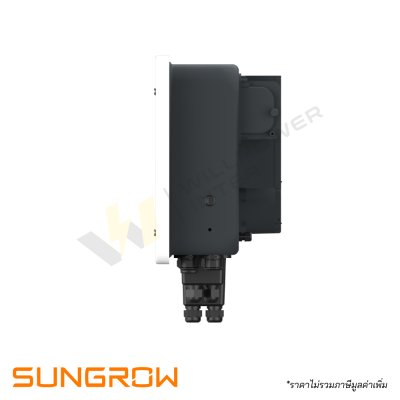 อินเวอร์เตอร์ไฮบริด 1 เฟส แบรนด์ SUNGROW รุ่น MG5RL ขนาด 5kW รองรับการใช้ร่วมกับแบตเตอรี่ Low Volt 48V พร้อมหน้าจอสัมผัส LCD 4.3 นิ้ว
