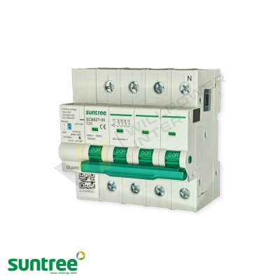 SUNTREE / SCB8ZY-80 Auto-Reclosing Over/Under Voltage Circuit Beaker 4P 25A 400V