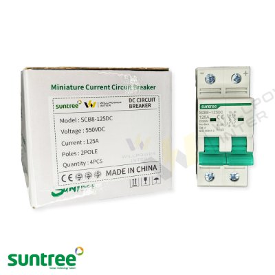 SUNTREE / SCB8-125DC DC MCB 2P 125A 550V