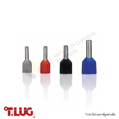 T.LUG | Cord-End Twin Sleeves ข้อต่อปลายสายคู่หุ้ม
