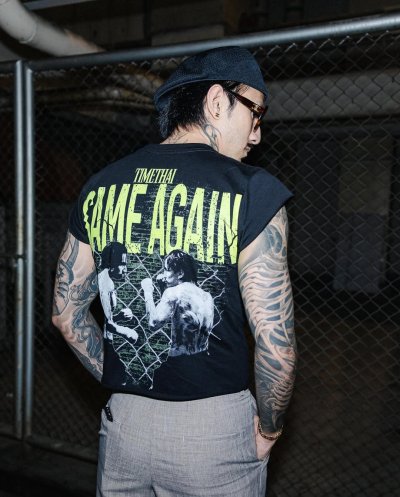 SAME AGAIN T-SHIRT BLACK
