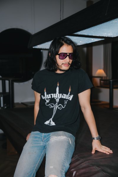 LNB LOSO CANDLE STICK T-SHIRT