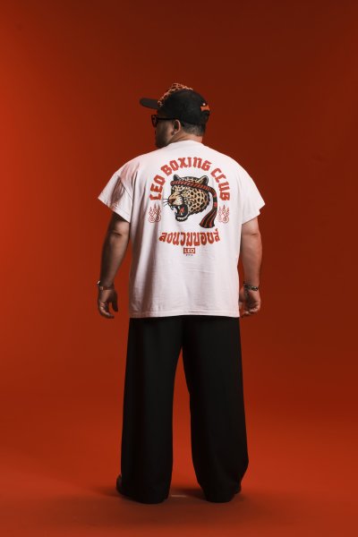LEO X LNBBOXING CLUB (CREAM) ค่ายมวยลีโอ (ครีม)