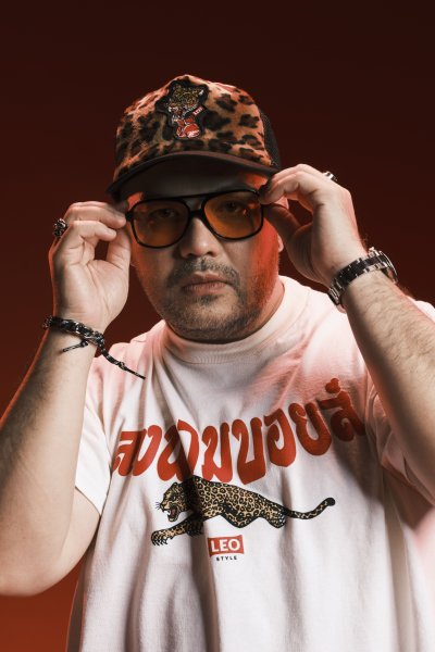 LEO X LNB LEOPARD CAP หมวกลีโอ เสือดาว