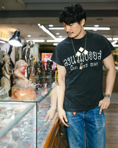 LOPE KROT LONG (โลภ โกรธ หลง) T-SHIRT WING - FADED