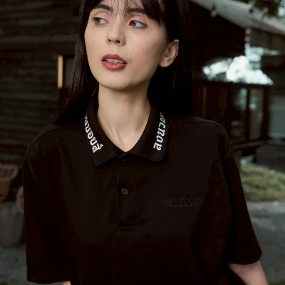 LNB SIGNATURES POLO SHIRT - BLACK