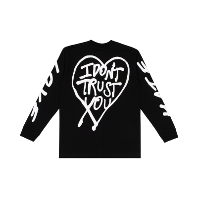 LNB - I DON'T TRUST YOU แขนยาว (ดำ)
