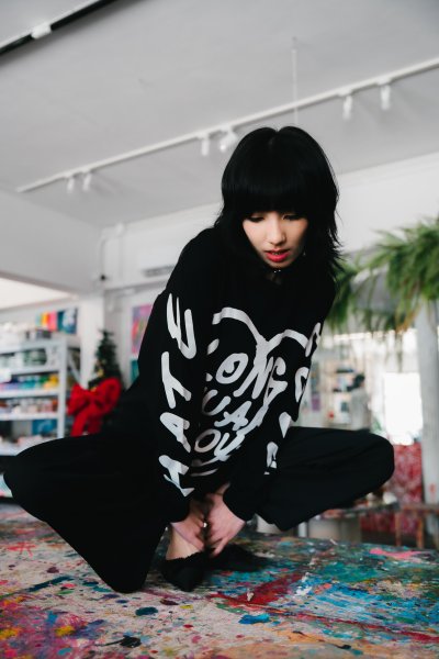 LNB - I DON'T TRUST YOU แขนยาว (ดำ)