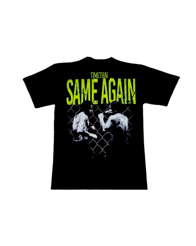 SAME AGAIN T-SHIRT BLACK