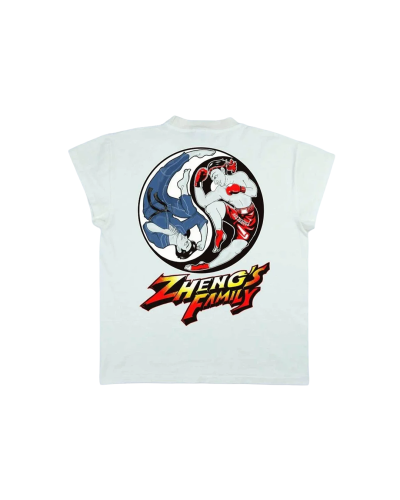 ZHENG YIN - YANG T-SHIRT WING - WHITE CREAM