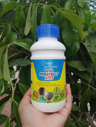 ปุ๋ย VIO PROTECT X99 ปกป้องพืช 99% จากจากแบคทีเรีย, โรคเชื้อรา ขนาดบรรจุ 500ml