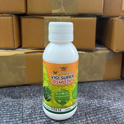 VIO SUPER OSMOTIC สารจับใบ เทคโนโลยีนาโนอะมิโนออสโมซิสจากอเมริกา แทรกซึมผ่านใบได้ดีเยี่ยม ดูดซึมสารได้อย่างรวดเร็ว