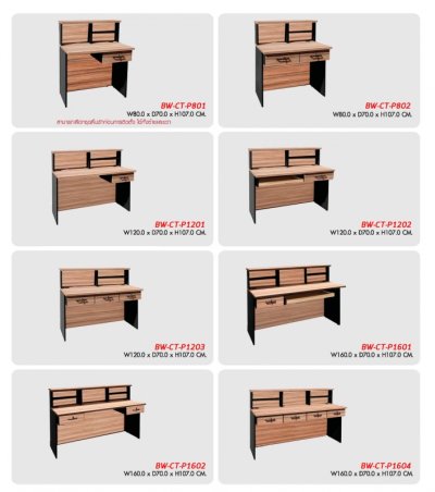 ชุดลิ้นชักเสริม 40ซม. ใต้โต๊ะทำงาน