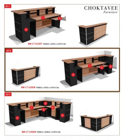 ชุดลิ้นชักเสริม 40ซม. ใต้โต๊ะทำงาน