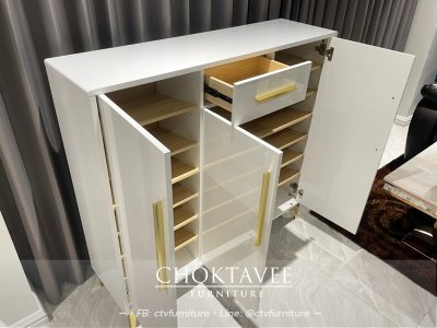 ตู้รองเท้า LUXURY 120ซม. รุ่น Giona