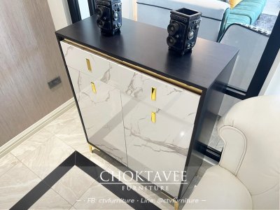 ตู้รองเท้า LUXURY 80ซม. รุ่น Livio