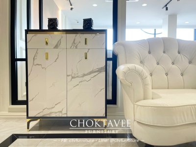 ตู้รองเท้า LUXURY 80ซม. รุ่น Livio