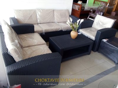 โซฟาสนาม OUTDOOR 3ที่นั่ง รุ่น BROOKE