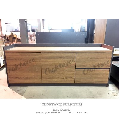 ตู้วางทีวี 150ซม. สไตล์ Modern loft รุ่น Alberto