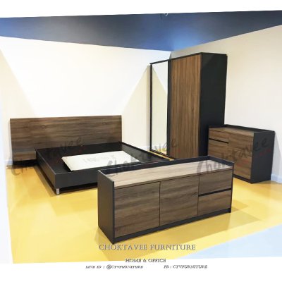 ตู้วางทีวี 150ซม. สไตล์ Modern loft รุ่น Alberto