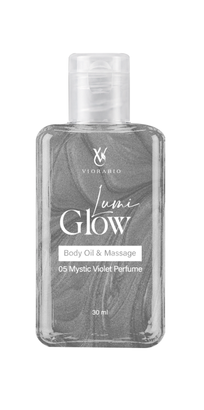 Lumi Glow Body Oil & Massage (Mystic Violet) 30 ml.