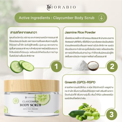 Claycumber Body Scrub