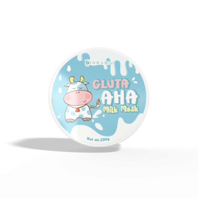 VIORABIO (วิโอร่าไบโอ) Gluta aha milk mask    Net wt. 200ml VIORABIO (วิโอร่าไบโอ) Gluta aha milk mask    Net wt. 200ml