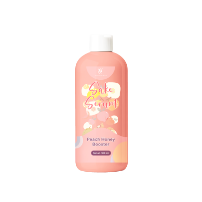 VIORABIO Sake Serum Peach Honey Booster Net wt. 500 ml.