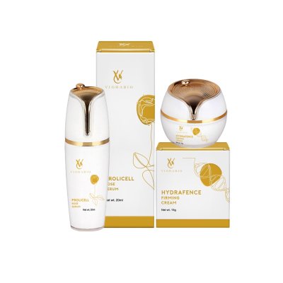 VIORABIO เซทหน้าเด้ง กระชับรูขุมขน ผสาน2คุณค่า  Prolicell Rose Serum + Hydrafence Firming Cream VIORABIO เซทหน้าเด้ง กระชับรูขุมขน ผสาน2คุณค่า  Prolicell Rose Serum + Hydrafence Firming Cream