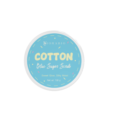 Cotton Blue Sugar Srub