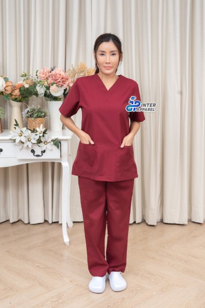 สครับสีแดงไวน์สุดคลาสสิก รุ่นไวน์โบลด์ (Wine Bold) สครับสีแดงไวน์สุดคลาสสิก รุ่นไวน์โบลด์ (Wine Bold)