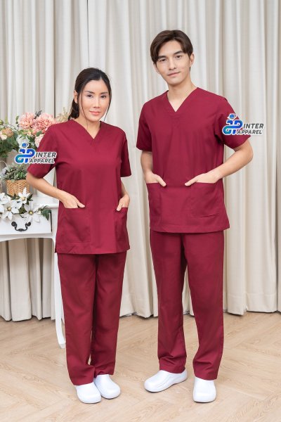 สครับสีแดงไวน์สุดคลาสสิก รุ่นไวน์โบลด์ (Wine Bold) สครับสีแดงไวน์สุดคลาสสิก รุ่นไวน์โบลด์ (Wine Bold)