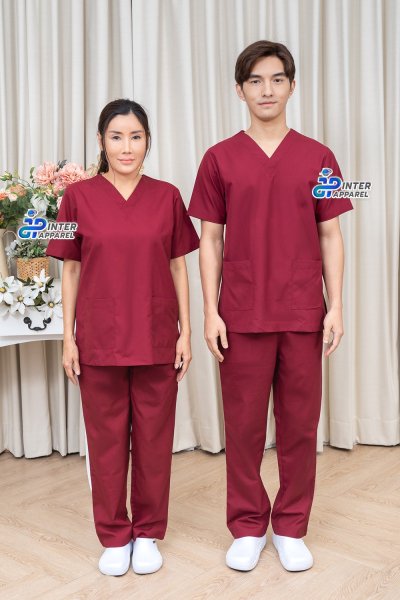 สครับสีแดงไวน์สุดคลาสสิก รุ่นไวน์โบลด์ (Wine Bold) สครับสีแดงไวน์สุดคลาสสิก รุ่นไวน์โบลด์ (Wine Bold)