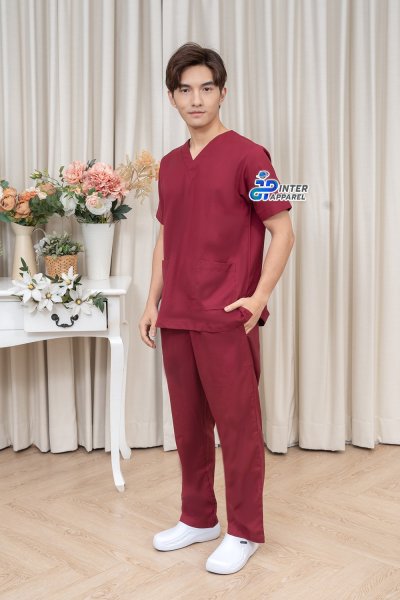 สครับสีแดงไวน์สุดคลาสสิก รุ่นไวน์โบลด์ (Wine Bold) สครับสีแดงไวน์สุดคลาสสิก รุ่นไวน์โบลด์ (Wine Bold)