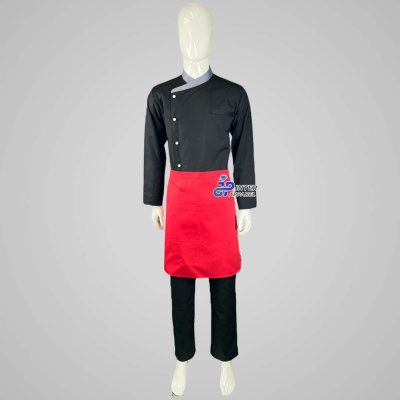 21-inch Red Half Apron