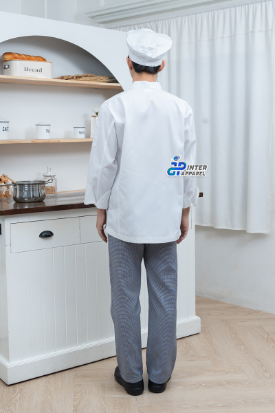 เสื้อกุ๊ก คอจีน แขนยาว สีขาว กระดุมถอดได้สีขาว เสื้อกุ๊ก คอจีน แขนยาว สีขาว กระดุมถอดได้สีขาว