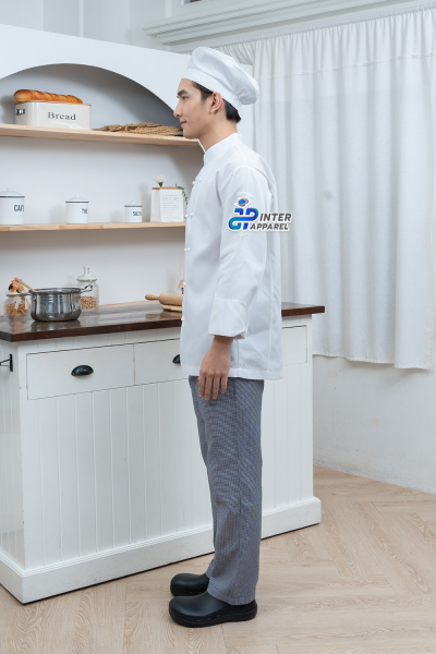 เสื้อกุ๊ก คอจีน แขนยาว สีขาว กระดุมถอดได้สีขาว เสื้อกุ๊ก คอจีน แขนยาว สีขาว กระดุมถอดได้สีขาว