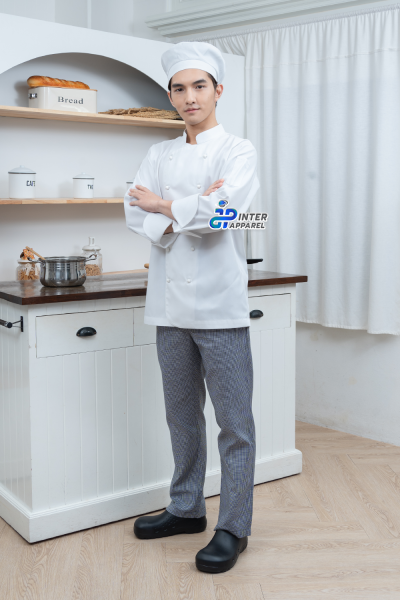 เสื้อกุ๊ก คอจีน แขนยาว สีขาว กระดุมถอดได้สีขาว เสื้อกุ๊ก คอจีน แขนยาว สีขาว กระดุมถอดได้สีขาว