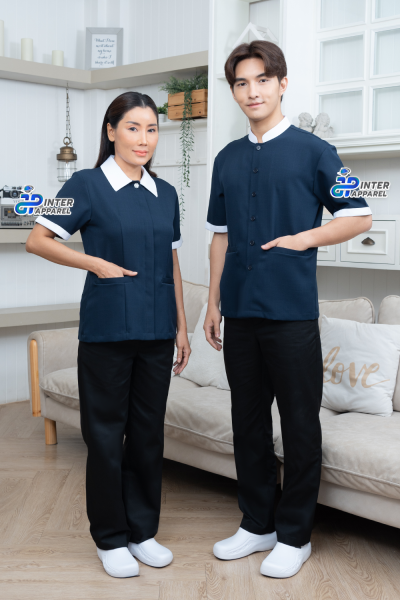Navy Blue Housekeeping Shirt