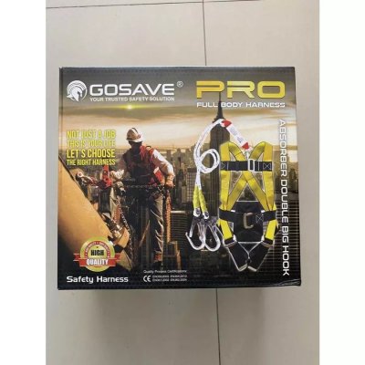 OSAVE PRO Full body harness absorber double lanyard big hook