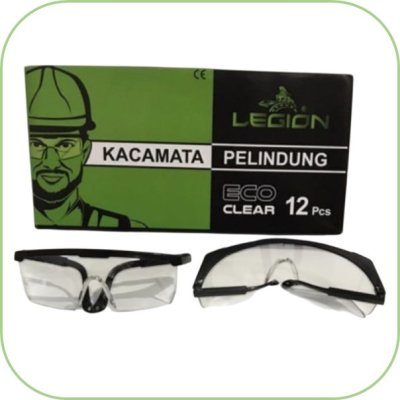 Legion kacamata pelindung eco clear