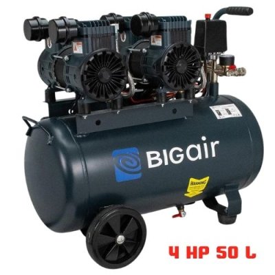 ปั๊มลม 4HP ขนาด 50 ลิตร BIGAIR รุ่น BAO2050