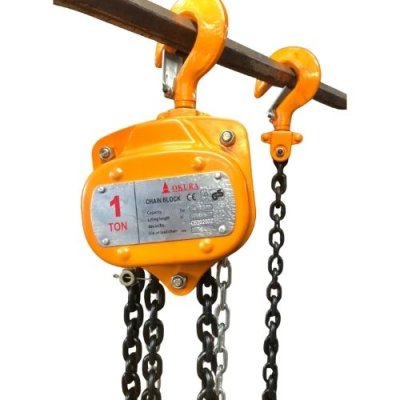 รอกโซ่มือสาว ขนาด 1 ตัน ความยาว 3 เมตร OKURA