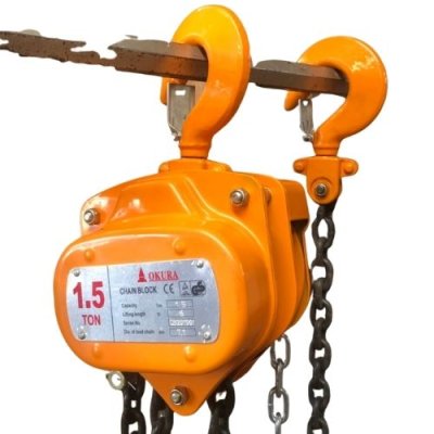 รอกโซ่มือสาว ขนาด 1.5 ตัน ความยาว 6 เมตร OKURA