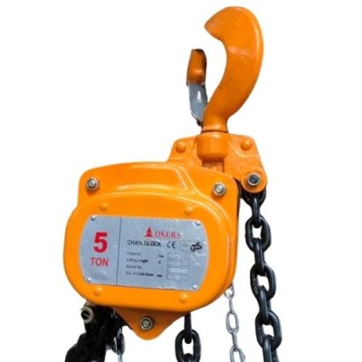 รอกโซ่มือสาว ขนาด 5 ตัน ความยาว 3 เมตร OKURA