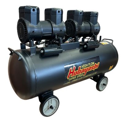 ปั๊มลม เสียงเงียบ 100L HOBAYASHI รุ่นHB-AC100H