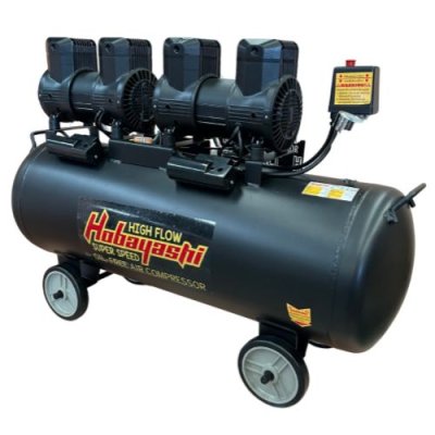 ปั๊มลม เสียงเงียบ 100L HOBAYASHI รุ่นHB-AC100H