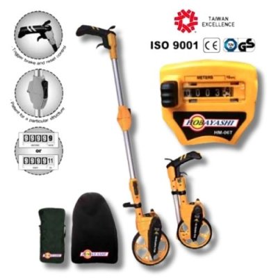 ล้อวัดระยะ HOBAYASHI มีเบรก  รุ่น HM-6T